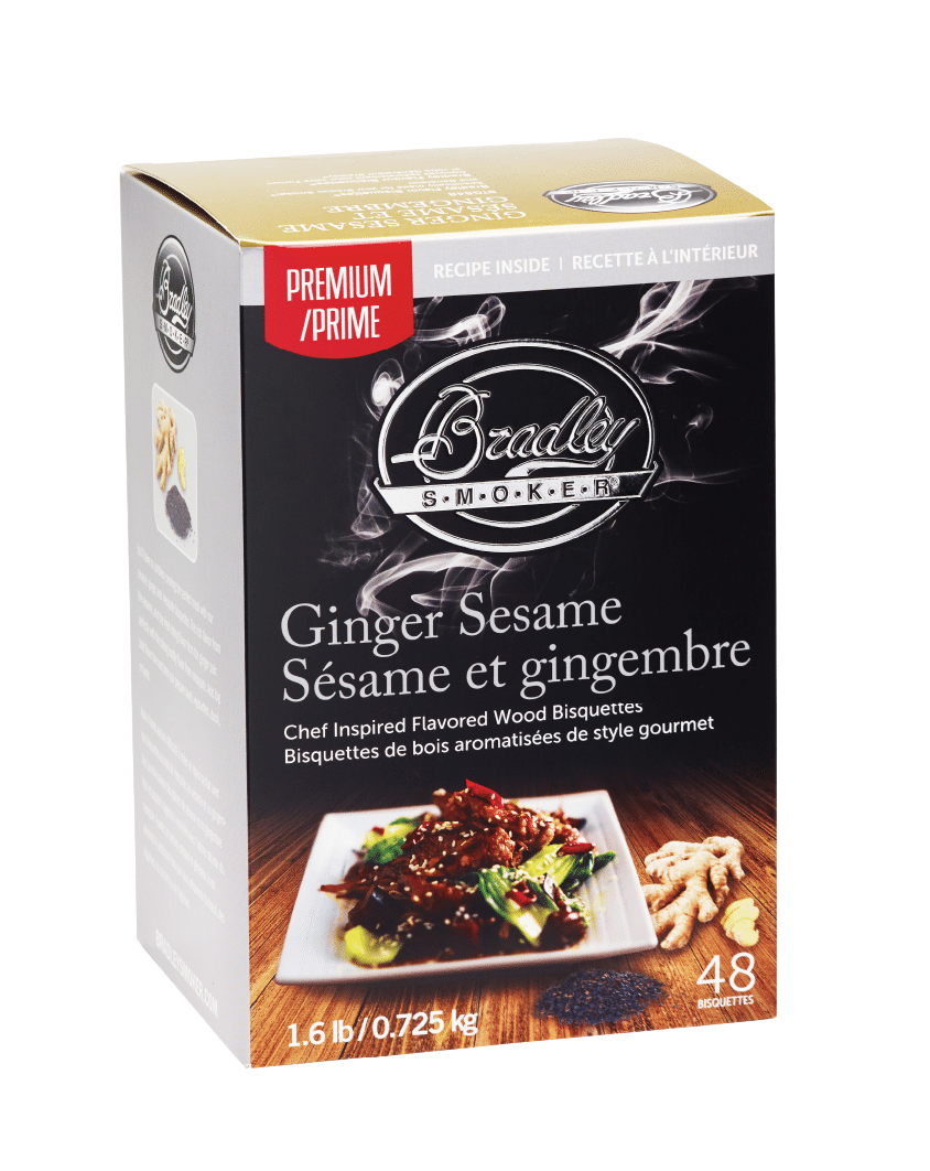 Μπισκότα με σουσάμι τζίντζερ για την Bradley Smokers