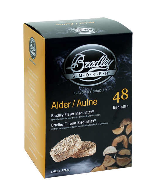Bisquettes Alder για τους Bradley Smokers