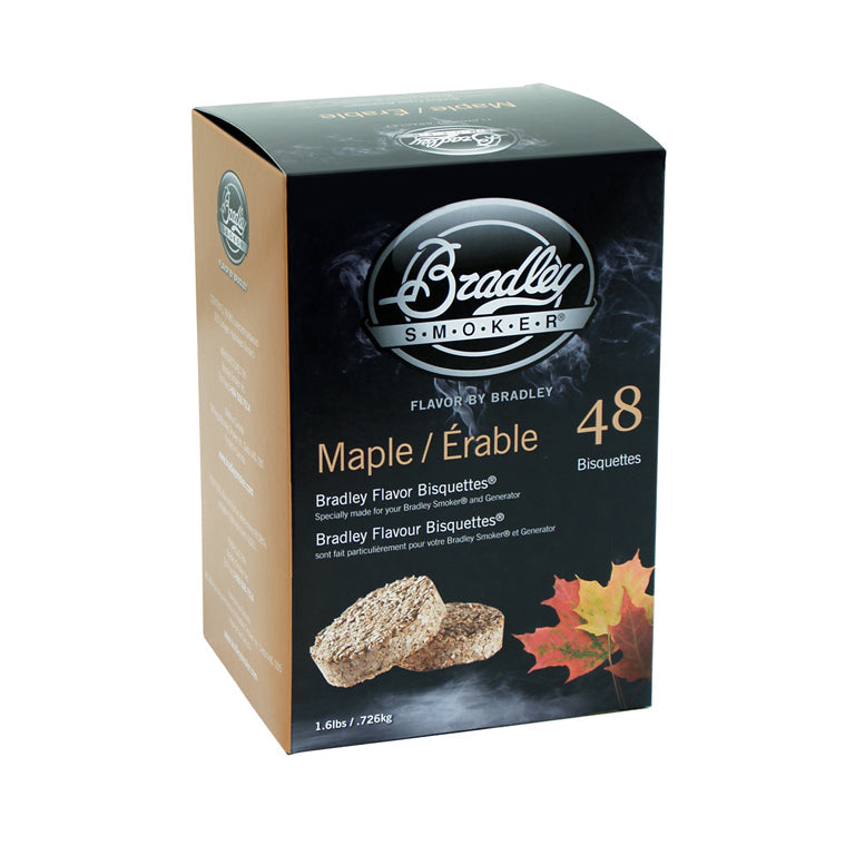 Μπισκότα σφενδάμου για Bradley Smokers