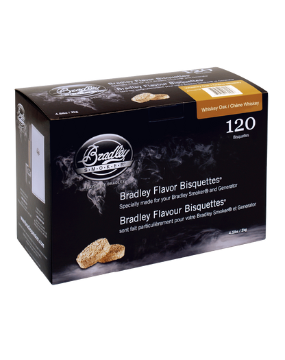Μπισκότα ουίσκι δρυός για Bradley Smokers