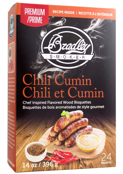 Chilli Cummin Bisquettes για τον Bradley Smoker