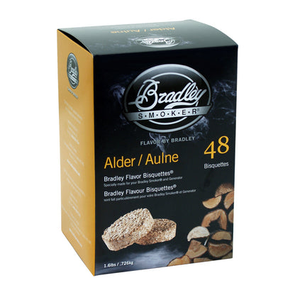 Bisquettes Alder για τους Bradley Smokers